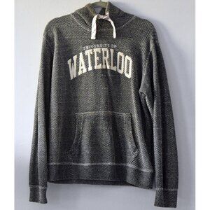 University Of Waterloo Hoodie College Sweatshirt Pullover - M